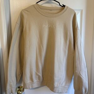 Women’s MAMA Sweatshirt in Sand